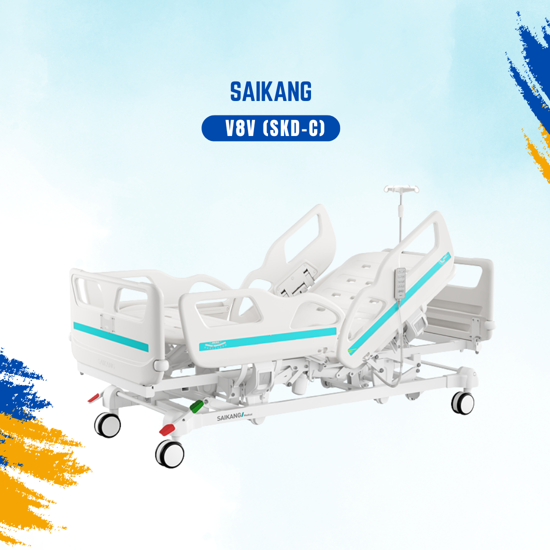 Giường bệnh nhân ICU điều khiển điện